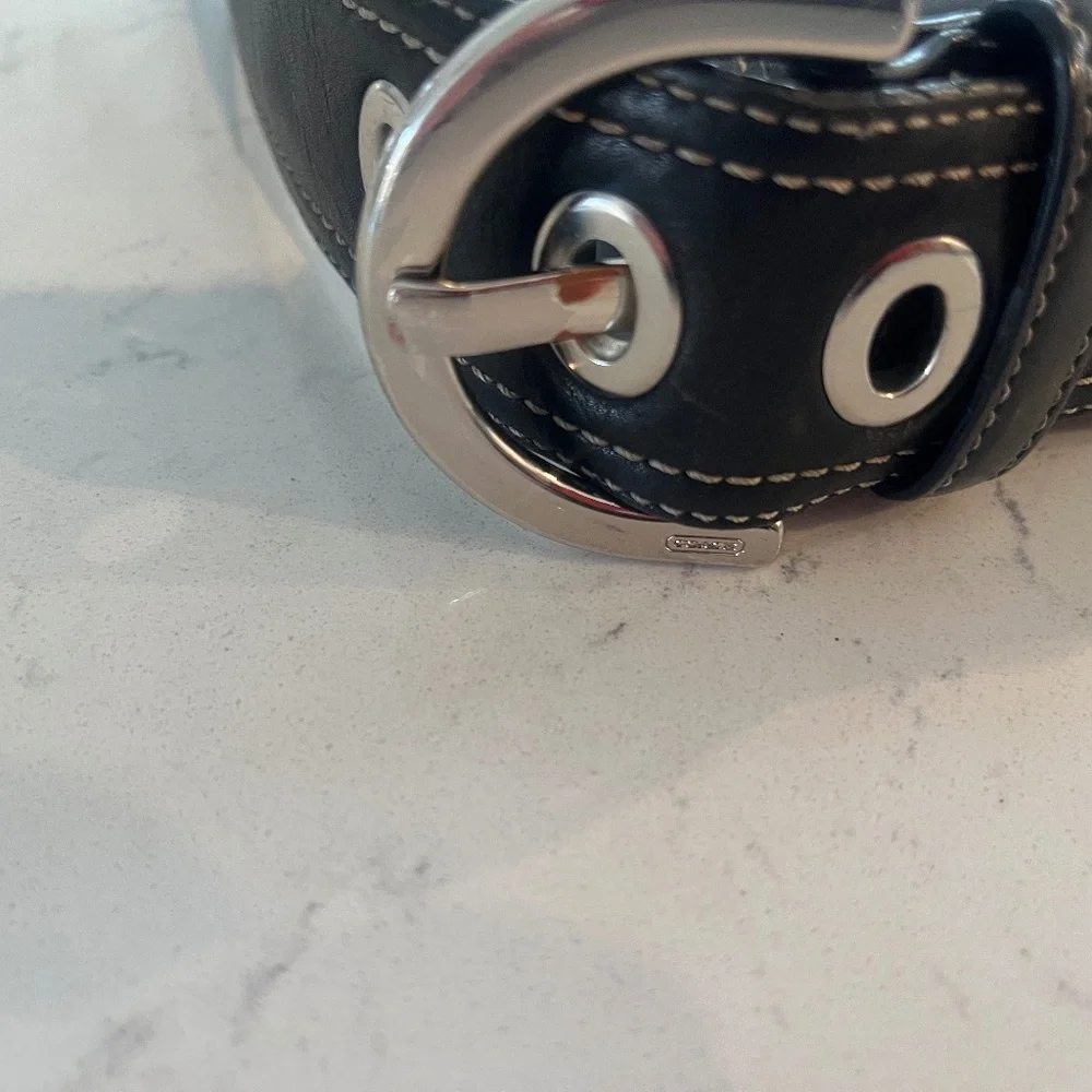 Coach, Black leather, Soho, Hobo/Slouchy Shoulder bag - Picture 11 of 12